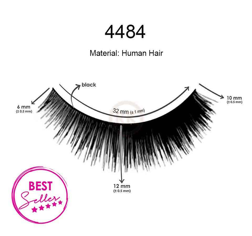 Shop Amina Beauty Human Hair Eyelashes - Style 29